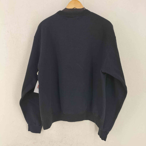 クォータースナックス QUARTERSNACKS ロゴプリント クルーネックスウェット メンズ import:M