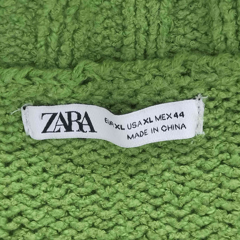 ザラ ZARA オーバーサイズニットカーディガン メンズ