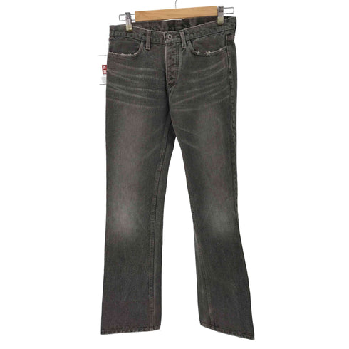 リップヴァンウィンクル RIPVANWINKLE ダメージ加工ストレートデニムパンツ メンズ US:30-31