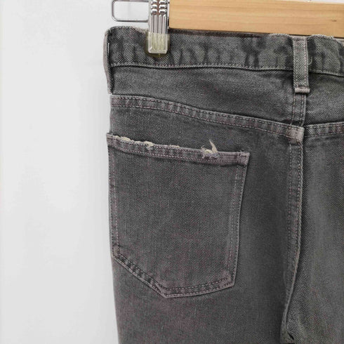 リップヴァンウィンクル RIPVANWINKLE ダメージ加工ストレートデニムパンツ メンズ US:30-31