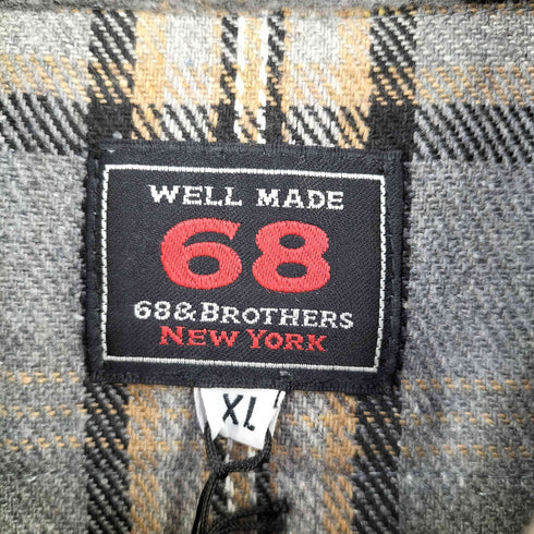 シックスティエイトアンドブラザーズ 68&BROTHERS Flannel Work Shirts メンズ import:XL