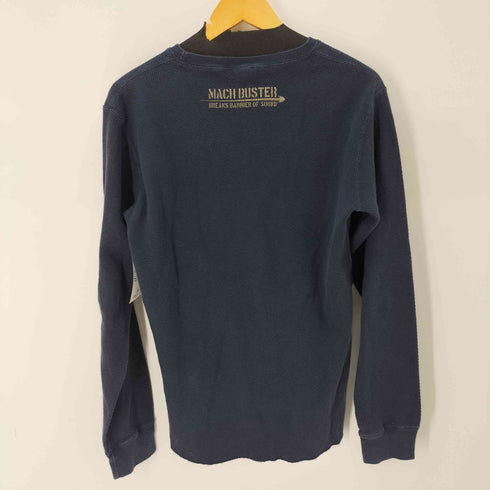 アヴィレックス AVIREX GLAMOROUS GLENNIS ハニカムワッフル クルー Tシャツ メンズ import:XL