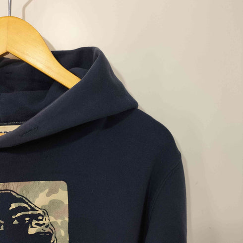 エクストララージ XLARGE ロゴプリント 裏起毛 プルオーバーパーカー メンズ JPN:M
