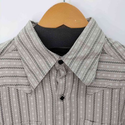 ロックマウント Rockmount Ranch Wear レーヨン ウエスタンシャツ USA製 メンズ 15.5×33.5