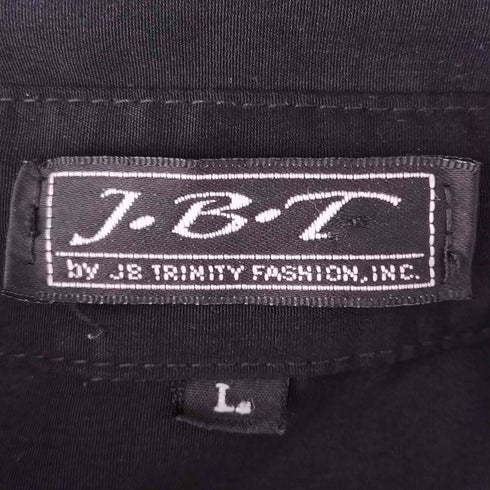 JBT フロント刺繍2トーンシャツ メンズ JPN:L