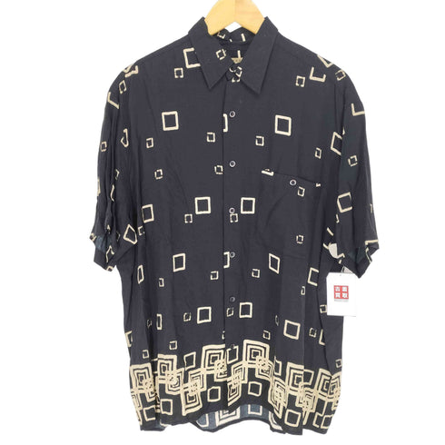 ナチュラルイシュー NATURAL ISSUE 総柄レーヨンシャツ メンズ JPN:M