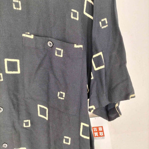ナチュラルイシュー NATURAL ISSUE 総柄レーヨンシャツ メンズ JPN:M