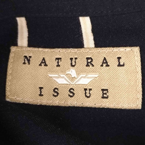 ナチュラルイシュー NATURAL ISSUE 総柄レーヨンシャツ メンズ JPN:M