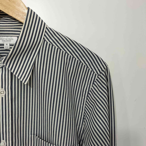 ビューティーアンドユースユナイテッドアローズ BEAUTY & YOUTH UNITED ARROWS BY ウール混 ウーステッド パターン シャツ メンズ JPN:M