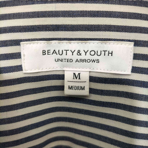 ビューティーアンドユースユナイテッドアローズ BEAUTY & YOUTH UNITED ARROWS BY ウール混 ウーステッド パターン シャツ メンズ JPN:M