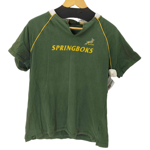 springboks チームロゴvネックTシャツ メンズ XXXL