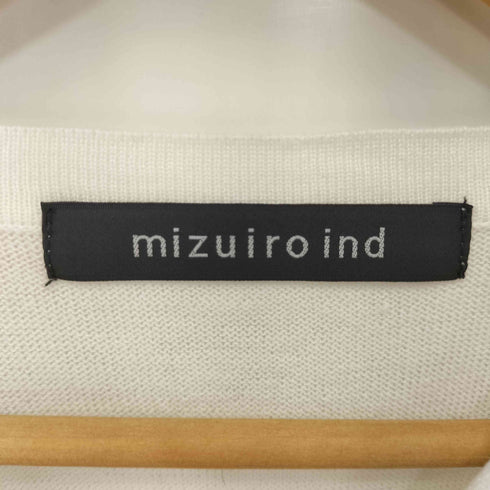 ミズイロインド mizuiro ind ヘンリーネックプルオーバー レディース FREE