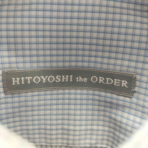 HITOYOSHI the ORDER レギュラーカラーシャツ メンズ