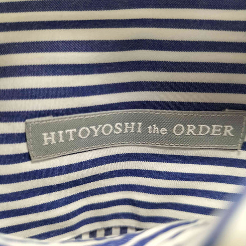 HITOYOSHI the ORDER レギュラーカラーシャツ メンズ
