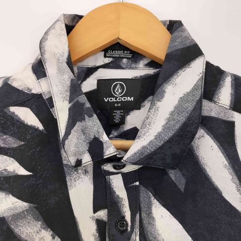 ヴォルコム VOLCOM ECHO LEAF SS CLASSIC FIT リーフ柄 半袖シャツ メンズ JPN:M