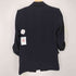 ザラ ZARA BLAZER WITH ROLLED-UP SLEEVES ボタンレス ガウン ブレザー ジャケット 肩パッド レディース import:XS