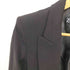 ザラ ZARA BLAZER WITH ROLLED-UP SLEEVES ボタンレス ガウン ブレザー ジャケット 肩パッド レディース import:XS