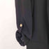 ザラ ZARA BLAZER WITH ROLLED-UP SLEEVES ボタンレス ガウン ブレザー ジャケット 肩パッド レディース import:XS