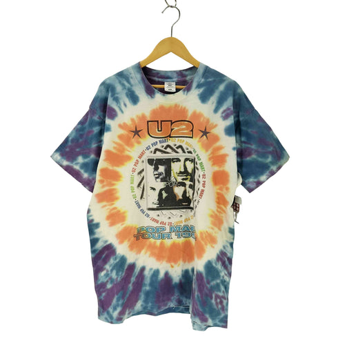 90s 97年© POP MART タイダイ染 クルーネックTシャツ メンズ JPN:XL