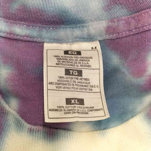 90s 97年© POP MART タイダイ染 クルーネックTシャツ メンズ JPN:XL