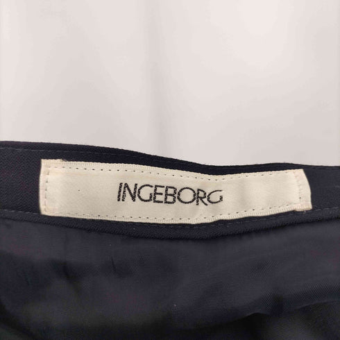 インゲボルグ INGEBORG ウール100% フレアスカート レディース