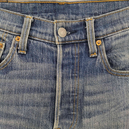 リーバイス Levis 501 SKINNY STRETCH 千鳥格子 ドッキング ボタンフライデニム メンズ W25/L26