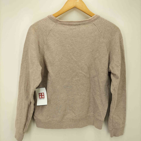 メゾンキツネ MAISON KITSUNE SWEAT SHIRT PALAIS ROYAL ラグラン クルーネック スウェット レディース import:S
