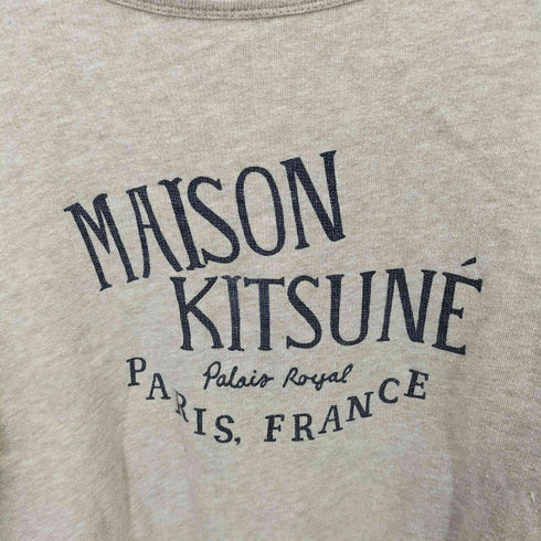 メゾンキツネ MAISON KITSUNE SWEAT SHIRT PALAIS ROYAL ラグラン クルーネック スウェット レディース import:S