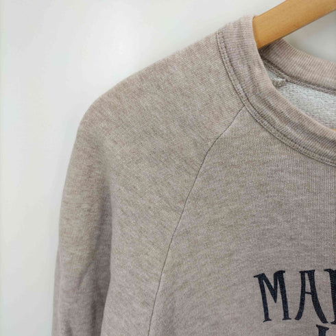 メゾンキツネ MAISON KITSUNE SWEAT SHIRT PALAIS ROYAL ラグラン クルーネック スウェット レディース import:S