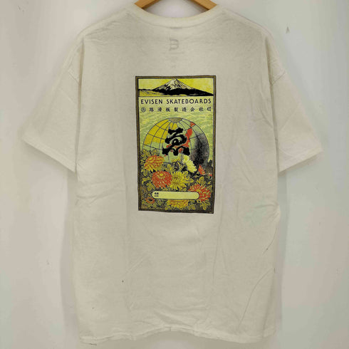 ヱビセンスケートボーズ Evisen skateboards Globe Label S/S Tee メンズ JPN:XL