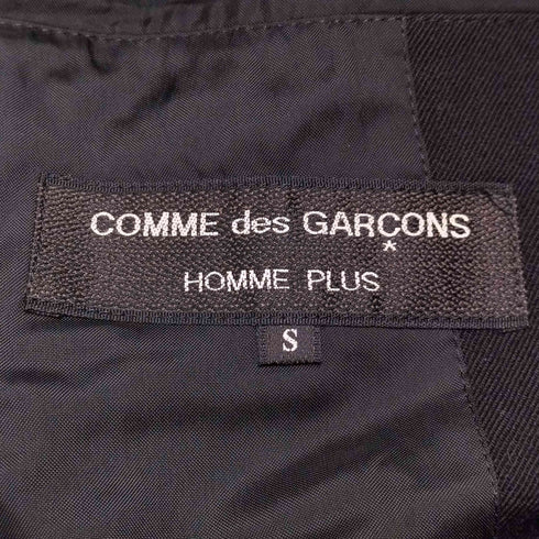 コムデギャルソンオムプリュス COMME des GARCONS HOMME PLUS 80s 88AW ダブルボタンデザイン ウールテーラードジャケット メンズ JPN:S