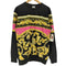 ザラ ZARA 総柄 ポリ クルーネック スウェット メンズ import:M