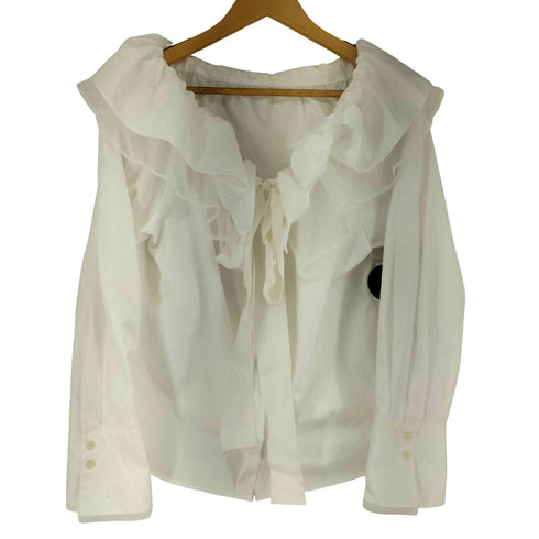 フレイアイディー FRAY I.D 25SS 2wayラッフルブラウス レディース ONE SIZE