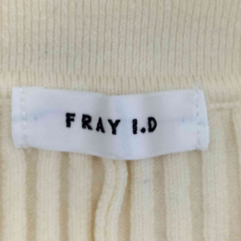 フレイアイディー FRAY I.D バイカラーリブニットワンピース レディース FREE