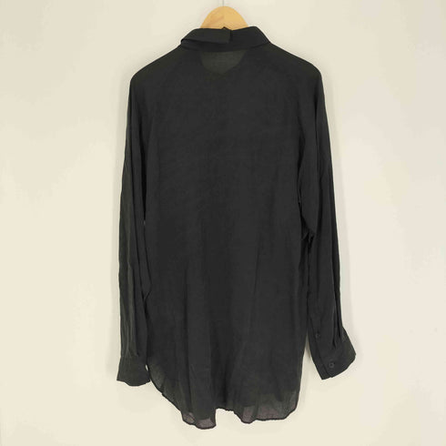 ヨウジヤマモトプールオム Yohji Yamamoto POUR HOMME 24SS CELLULOSE LONG SHIRT メンズ JPN:2