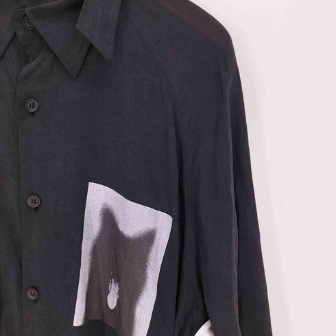 ヨウジヤマモトプールオム Yohji Yamamoto POUR HOMME 24SS CELLULOSE LONG SHIRT メンズ JPN:2