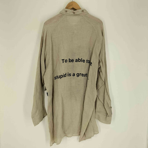ヨウジヤマモトプールオム Yohji Yamamoto POUR HOMME 24SS TO BE REDONE PATTERN SHIRT リドーム パターン シャツ メンズ JPN:4