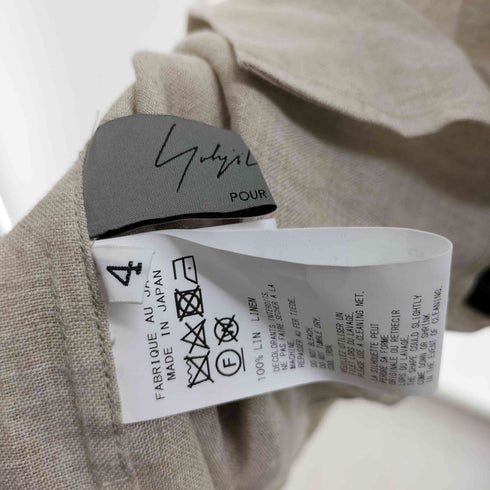 ヨウジヤマモトプールオム Yohji Yamamoto POUR HOMME 24SS TO BE REDONE PATTERN SHIRT リドーム パターン シャツ メンズ JPN:4