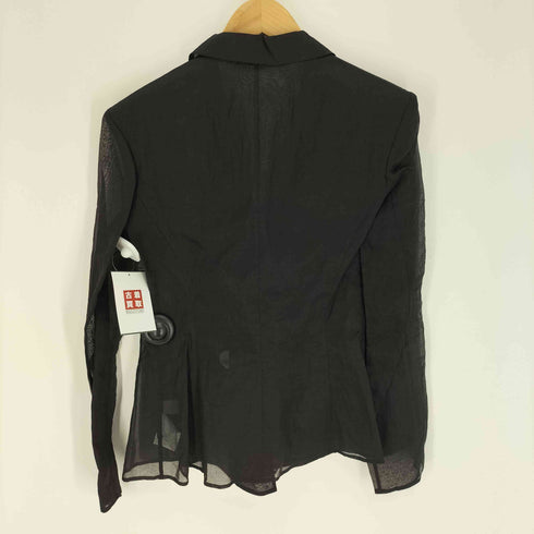 ヨウジヤマモト Yohji Yamamoto 24SS DOT GREY DISCHARGE PRINT 6B DOUBLE JACKET レディース JPN:1
