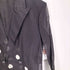 ヨウジヤマモト Yohji Yamamoto 24SS DOT GREY DISCHARGE PRINT 6B DOUBLE JACKET レディース JPN:1