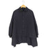 ヨウジヤマモト Yohji Yamamoto collections 2/60 WOOL GABARDINE DOUBLE LAYERED PADDED COAT レディース JPN:1