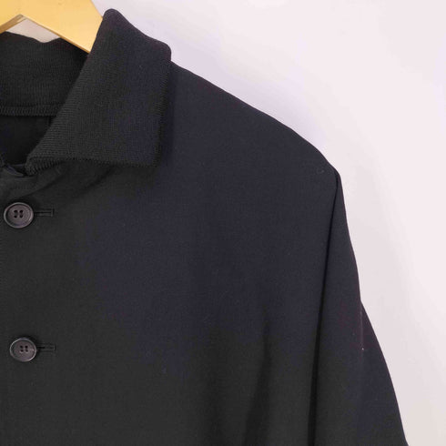 ヨウジヤマモト Yohji Yamamoto collections 2/60 WOOL GABARDINE DOUBLE LAYERED PADDED COAT レディース JPN:1