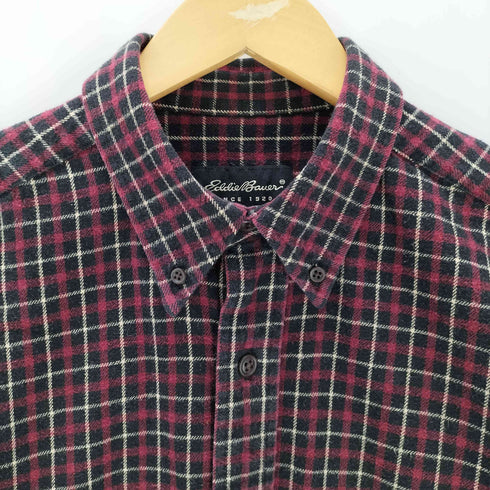 エディーバウアー Eddie Bauer 00s チェック柄フランネルシャツ メンズ JPN:M