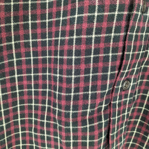 エディーバウアー Eddie Bauer 00s チェック柄フランネルシャツ メンズ JPN:M