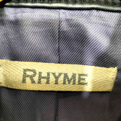 ライム RHYME ラムレザージャケット レディース JPN:M