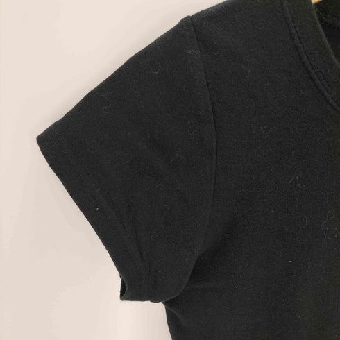 プレイボーイ PLAYBOY 両面プリントクロップドTシャツ レディース import:M