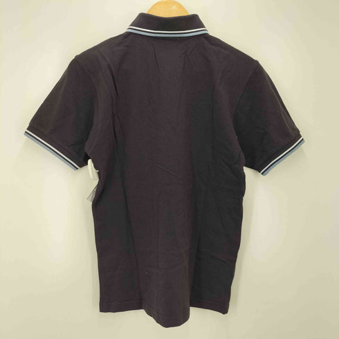 フレッドペリー FRED PERRY Twin Tipped Polo shir ロゴ刺繍 ツインティップラインポロシャツ メンズ import:XS
