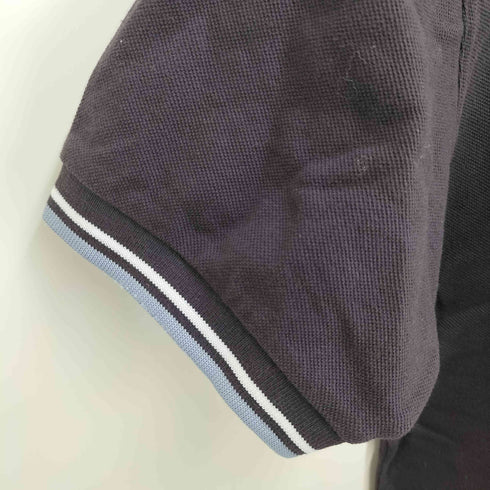 フレッドペリー FRED PERRY Twin Tipped Polo shir ロゴ刺繍 ツインティップラインポロシャツ メンズ import:XS