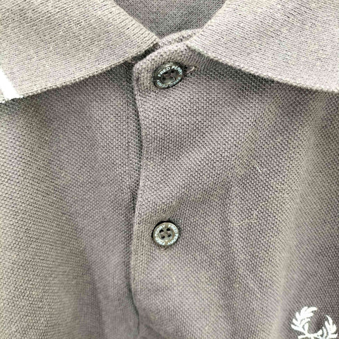 フレッドペリー FRED PERRY Twin Tipped Polo shir ロゴ刺繍 ツインティップラインポロシャツ メンズ import:XS