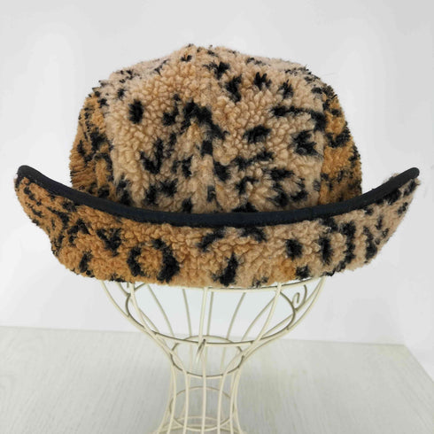 シュプリーム Supreme Leopard Polar Fleece Earflap Camp Cap メンズ S/M